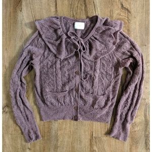 Doen Emmylou Sweater in English Rose (Sz Small)